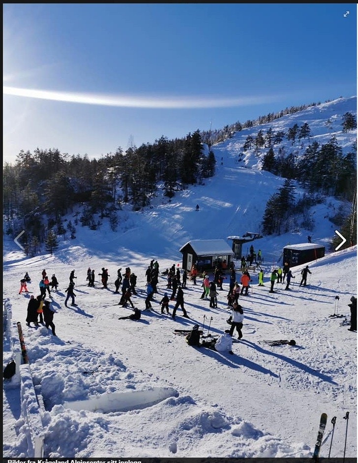 Skitrekk 2 minutters gange fra tomtene! Galleribilde