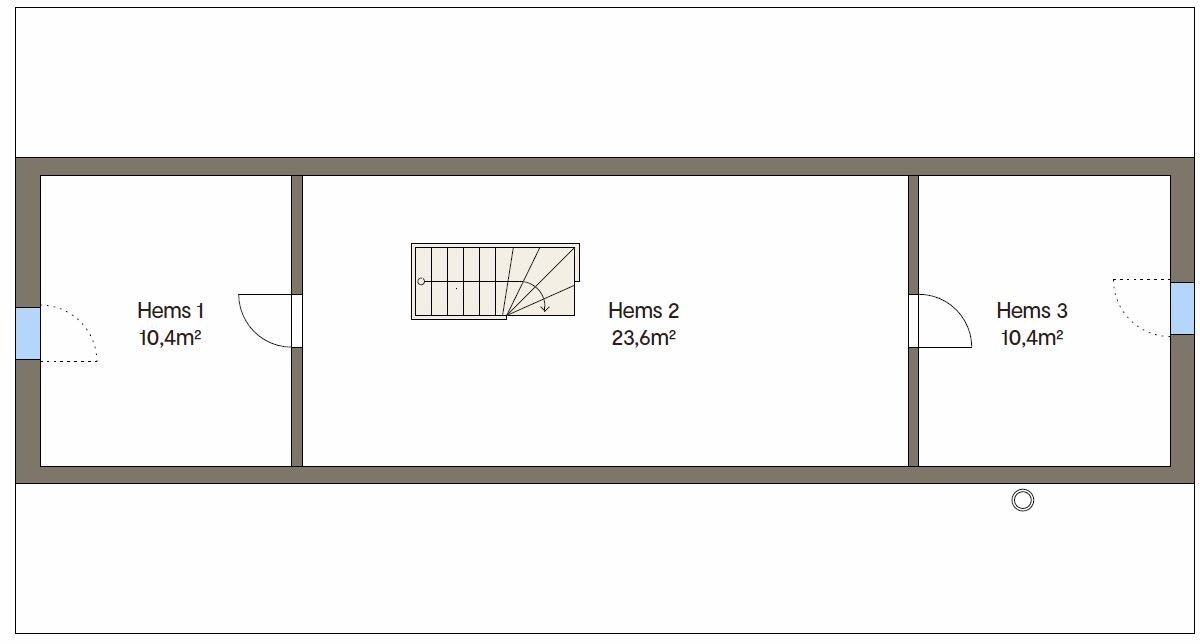 Plantegning hems Galleribilde