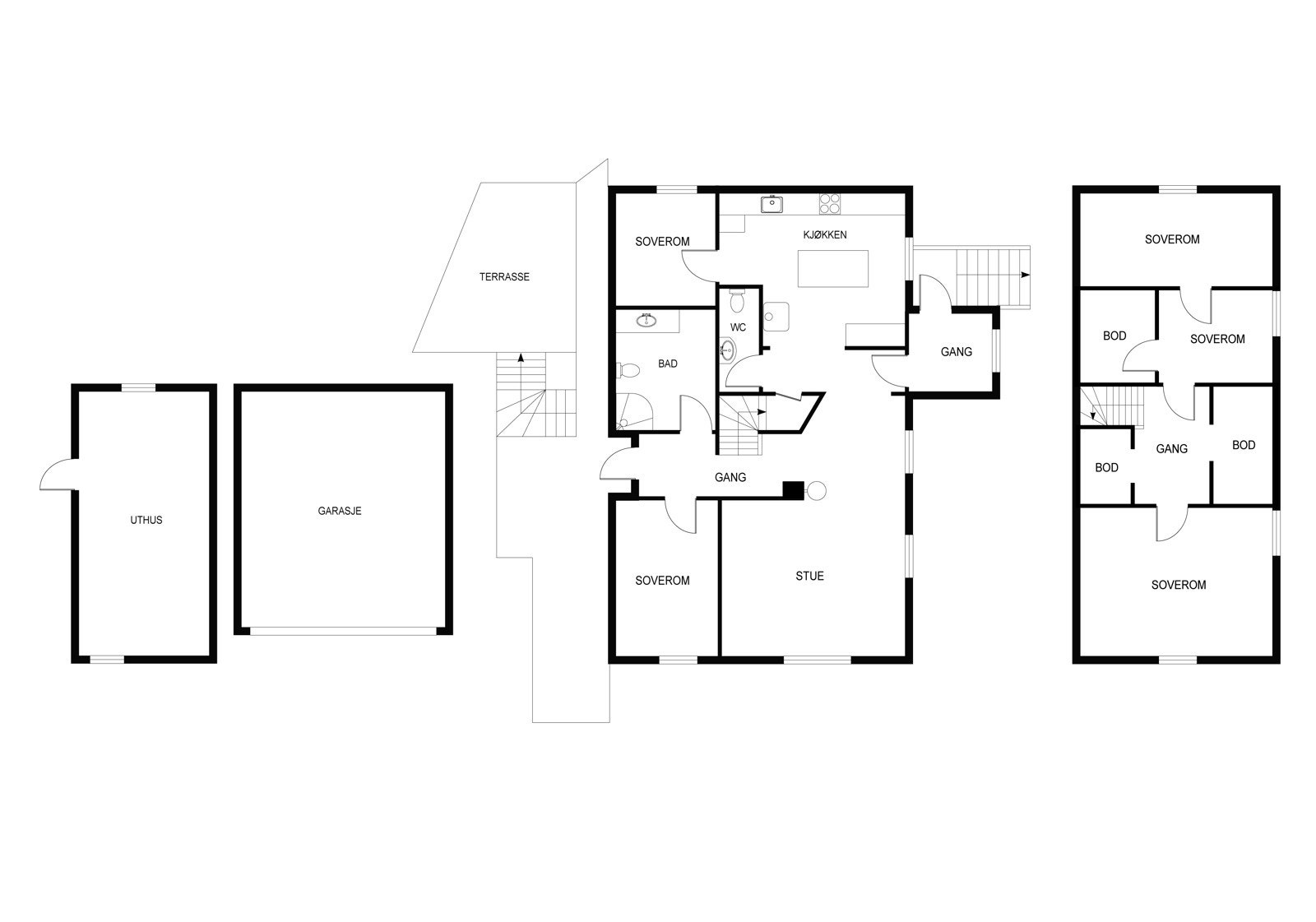 Plantegninger Galleribilde