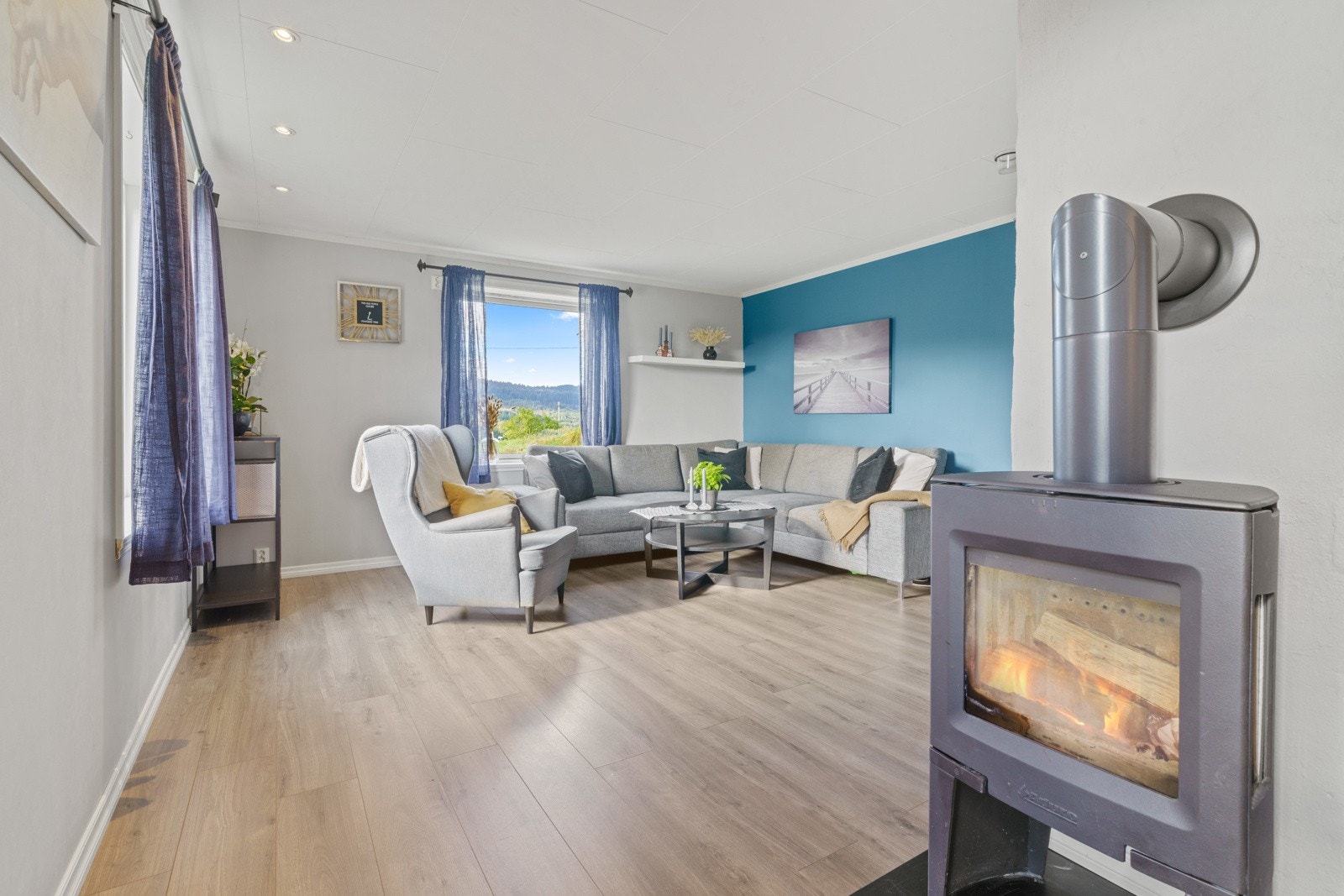 Nyere peisovn Galleribilde