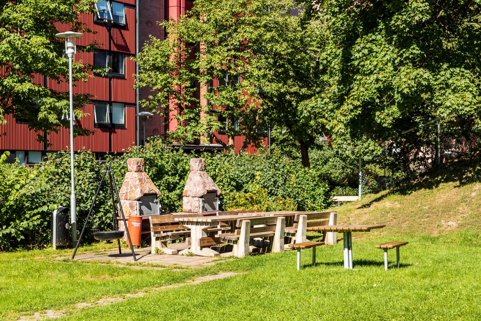 Hyggelige uteområder til glede for beboerne Galleribilde