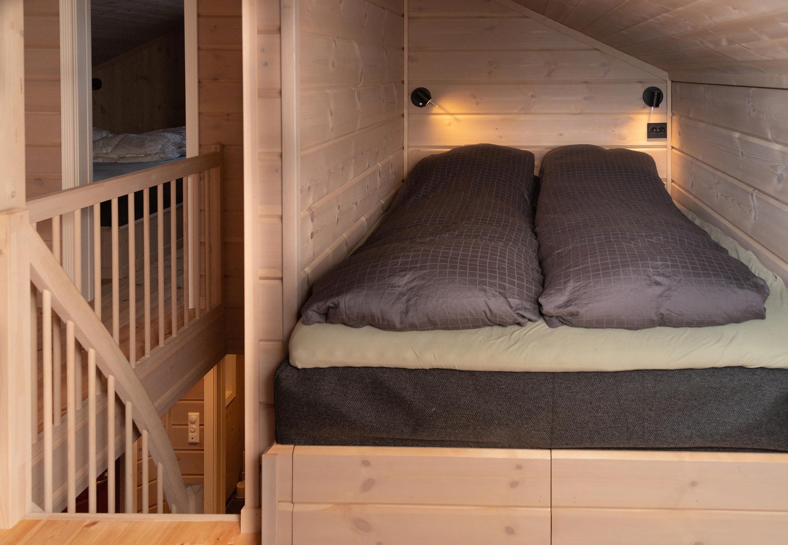 En Skogfiol hytte oppført i Valdres Galleribilde