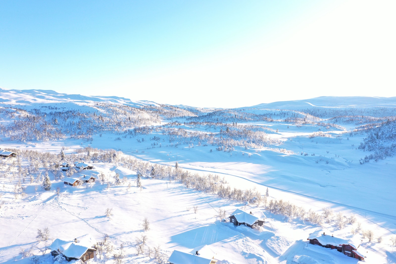 Idyllisk på Ølsjølitoppen Galleribilde
