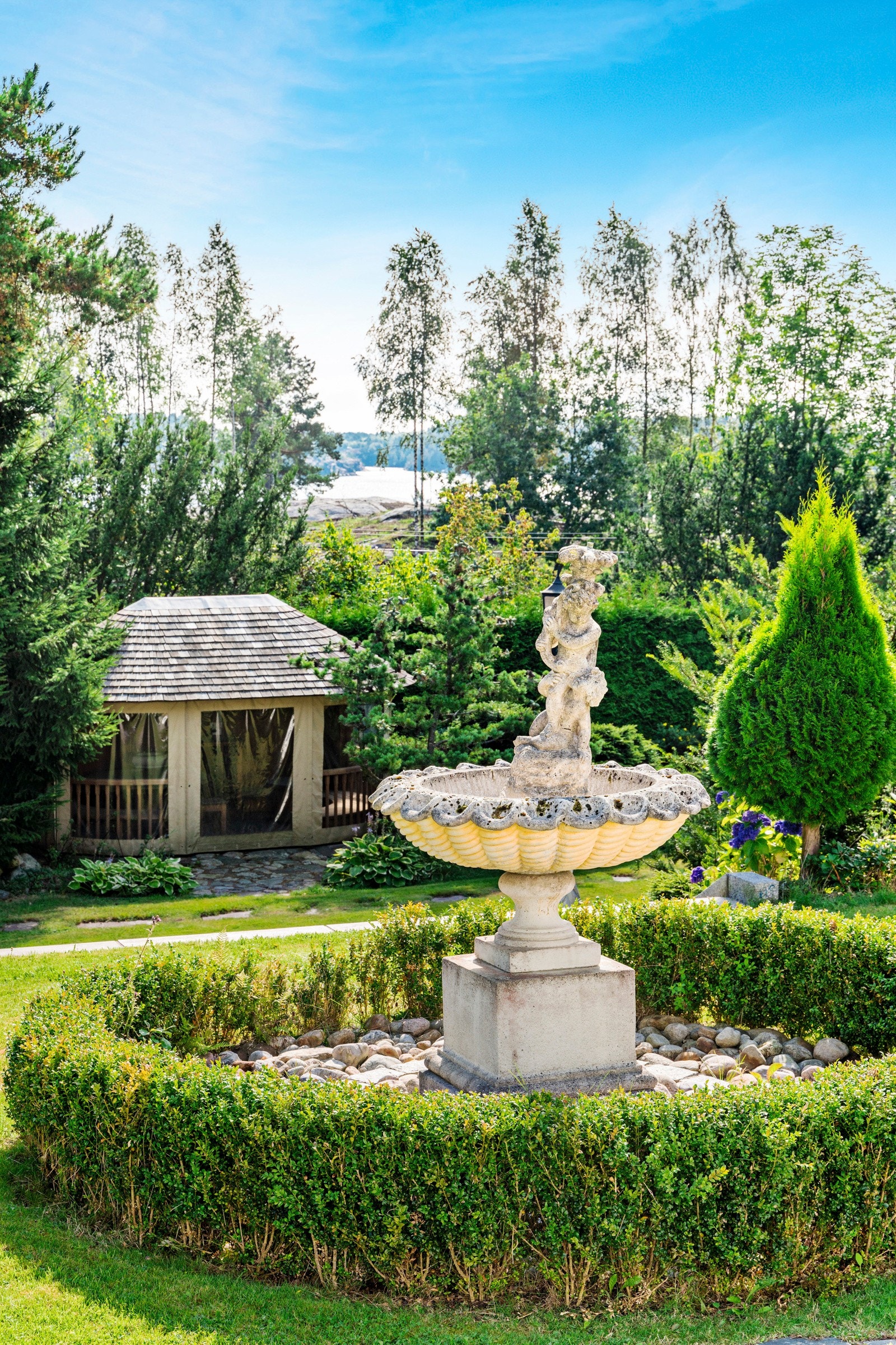 Del av hageanlegget Galleribilde