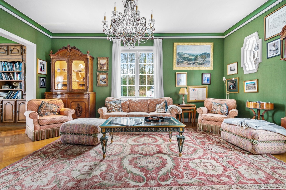 Fra en av stuene i 1.etg. i huset Galleribilde