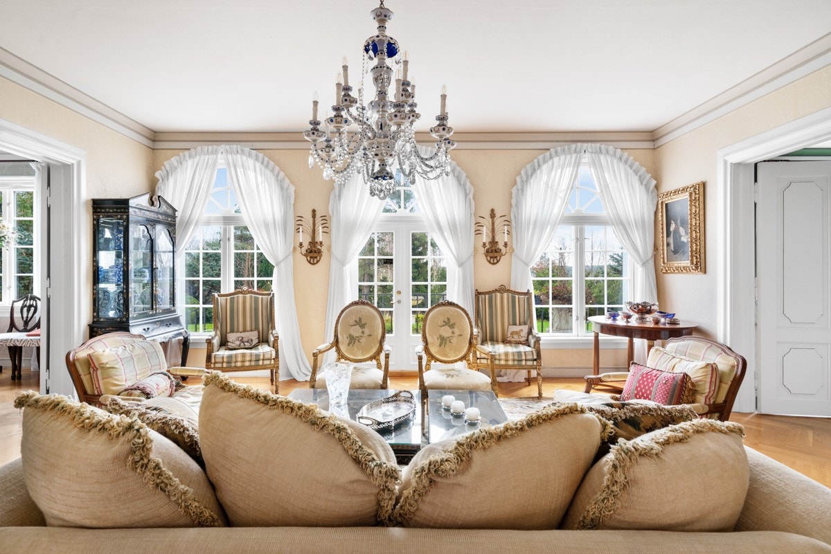 Fra en av stuene i 1.etg. i huset Galleribilde