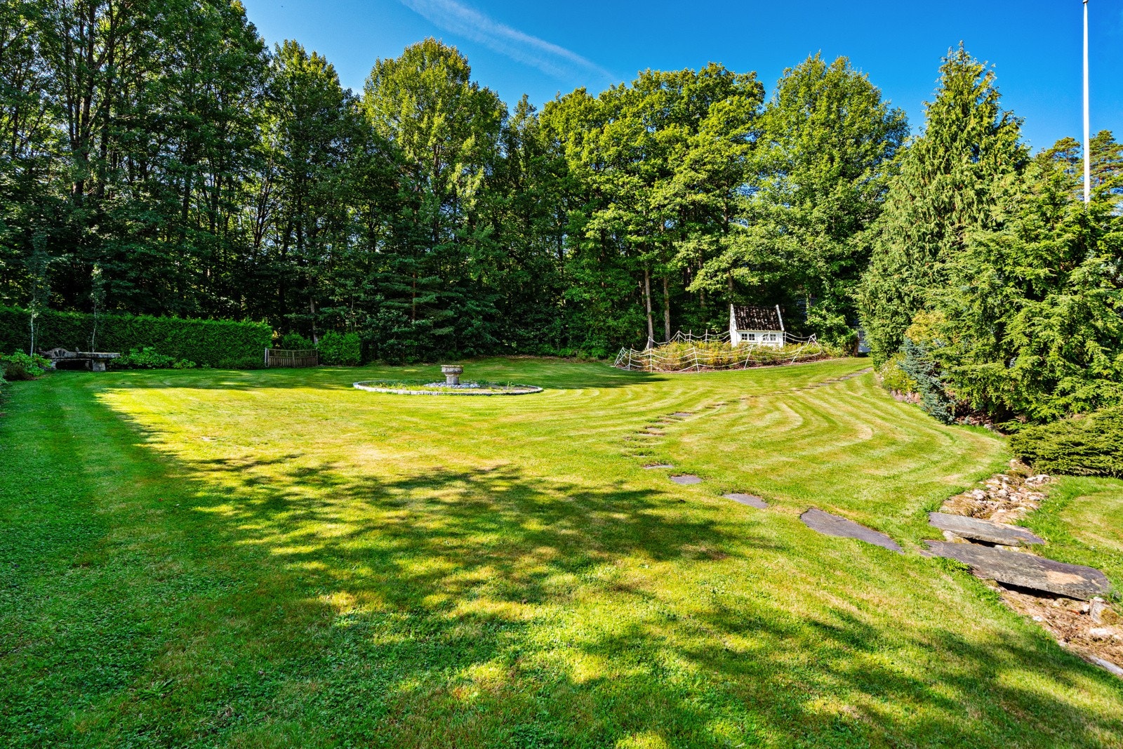 Del av den store hagen Galleribilde