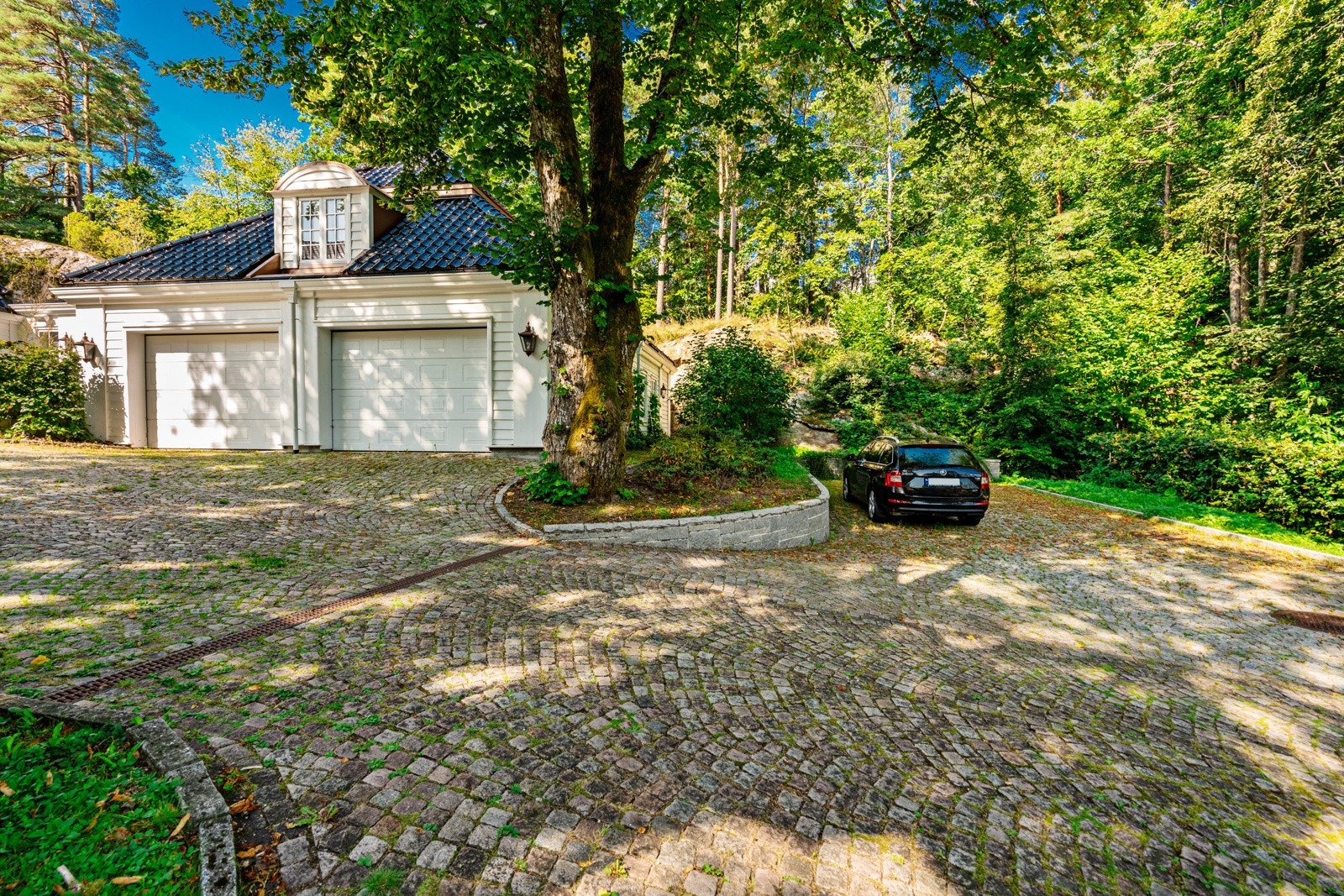 Fra del av gårdsplassen Galleribilde