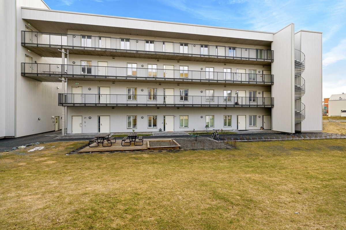 Fasade inngangsparti Galleribilde