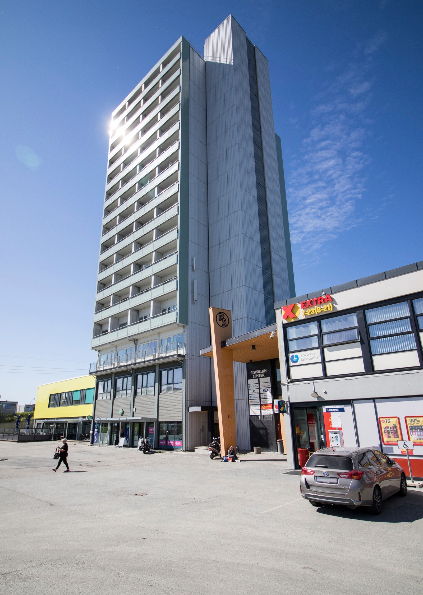 Risvollan Senter ligger i kort gangavstand fra leiligheten. Galleribilde