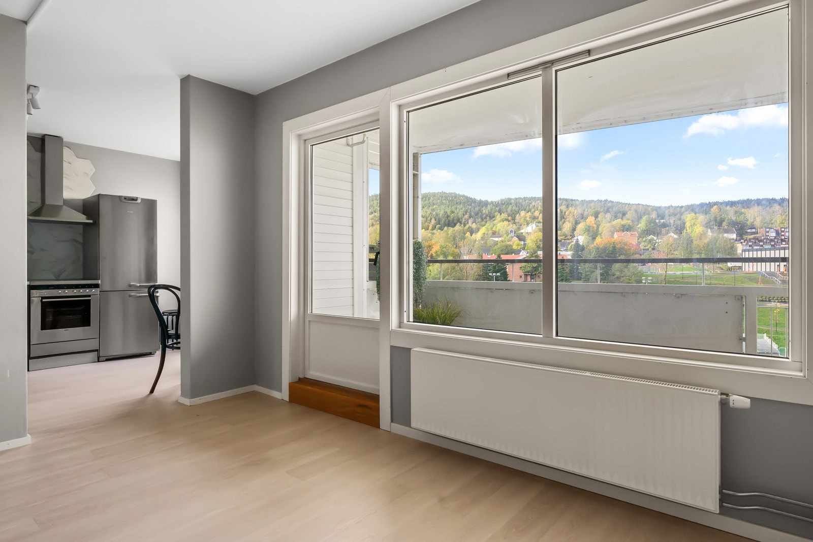 Fin utsikt fra stue Galleribilde