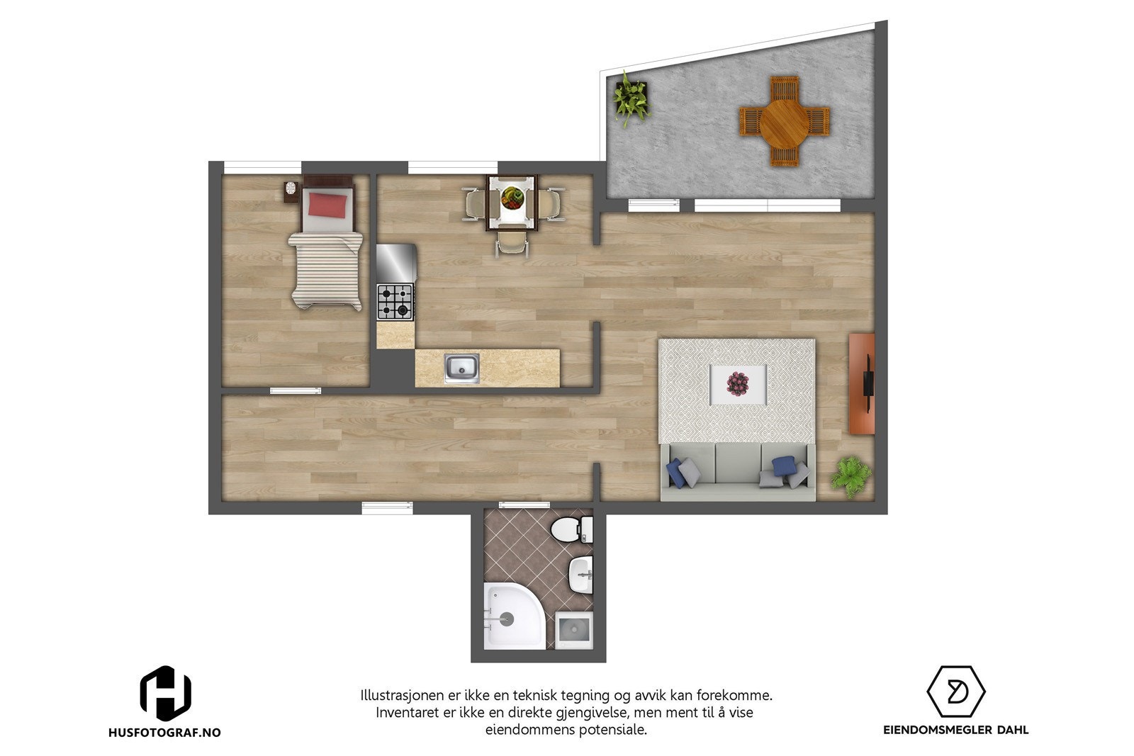 Planløsning Galleribilde