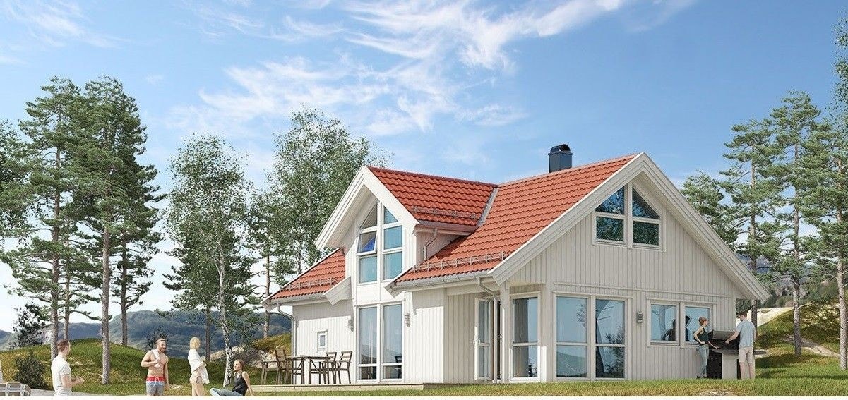 eksempel på hytte for tomt Galleribilde