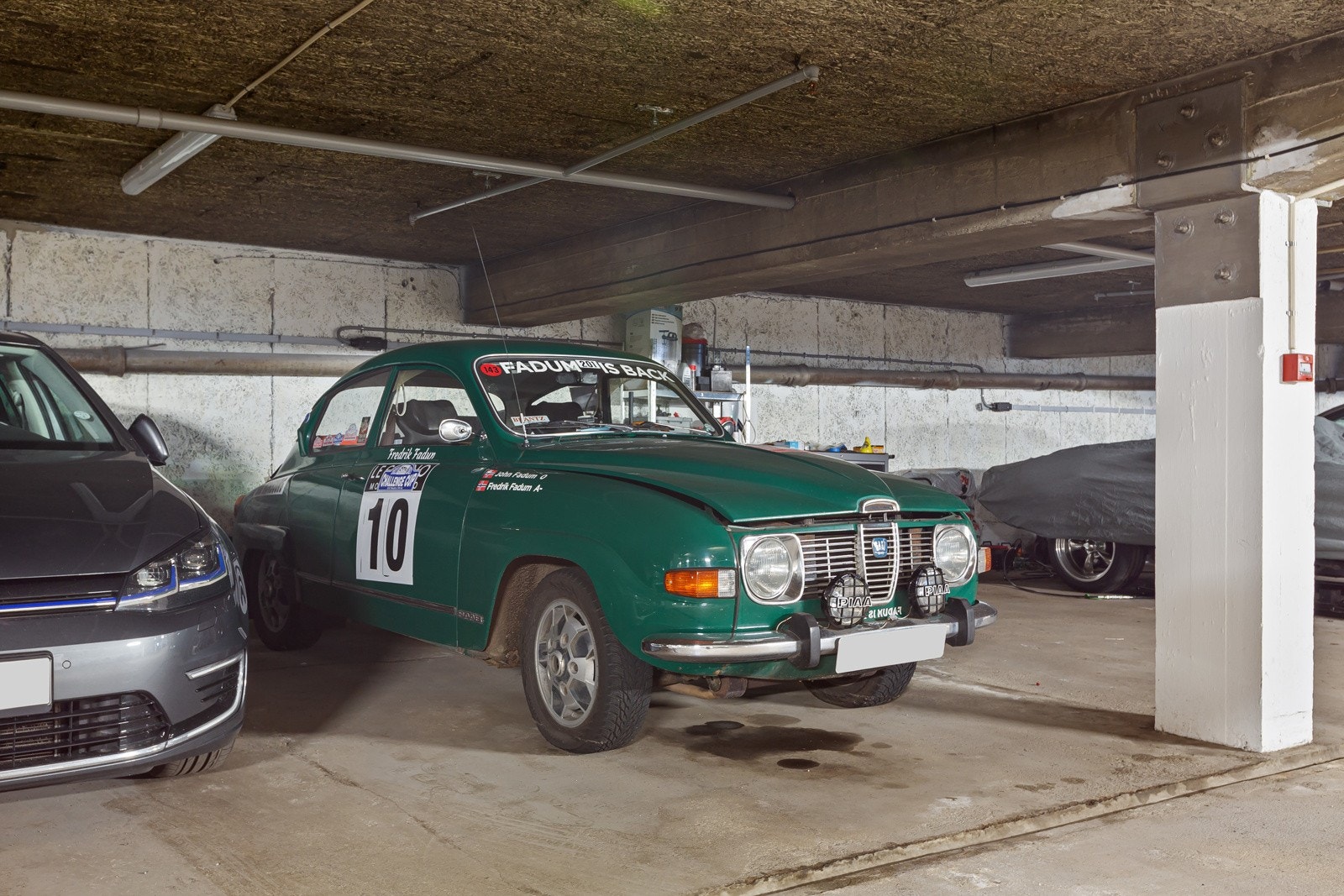 Med boligen følger garasjeplass i lukket garasjeanlegg Galleribilde