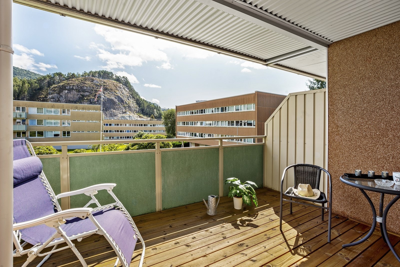 Herlig og romslig altan Galleribilde