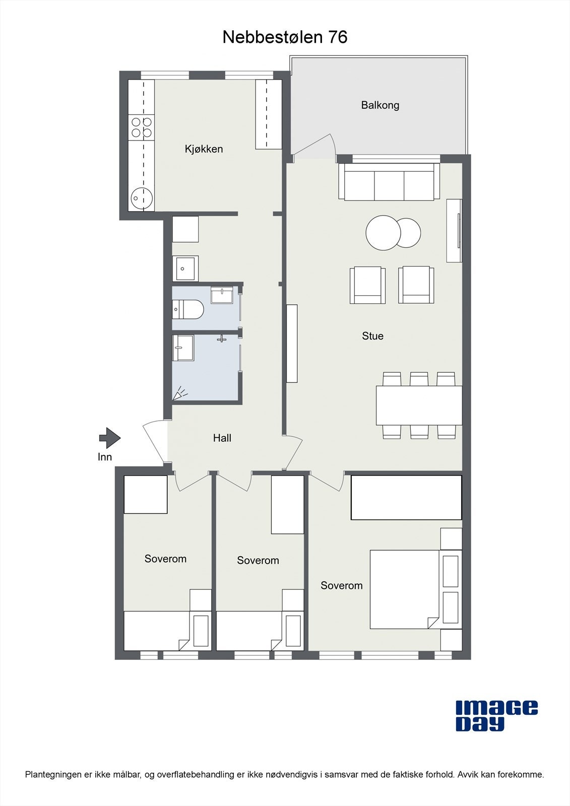 Planskisse Galleribilde