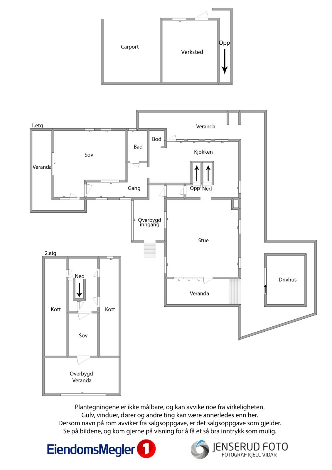 Plantegning, Helgumsdalen 11 Galleribilde