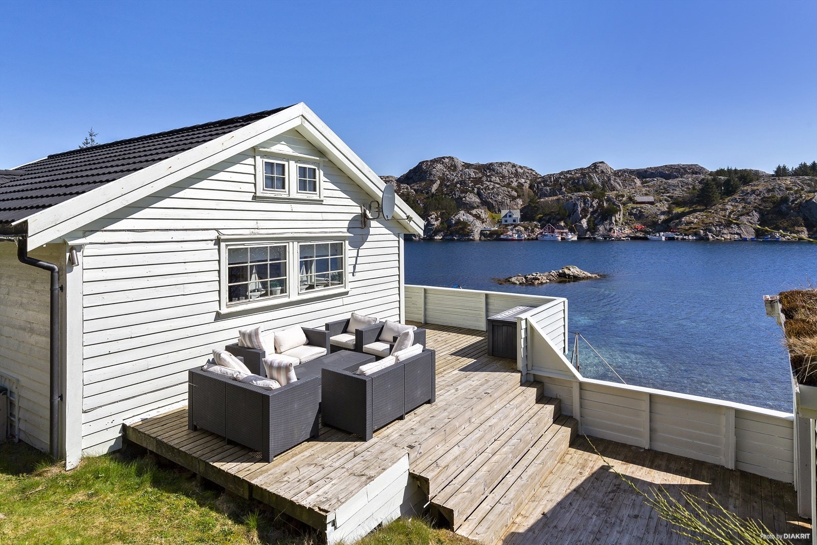 Terrasse mot sør Galleribilde