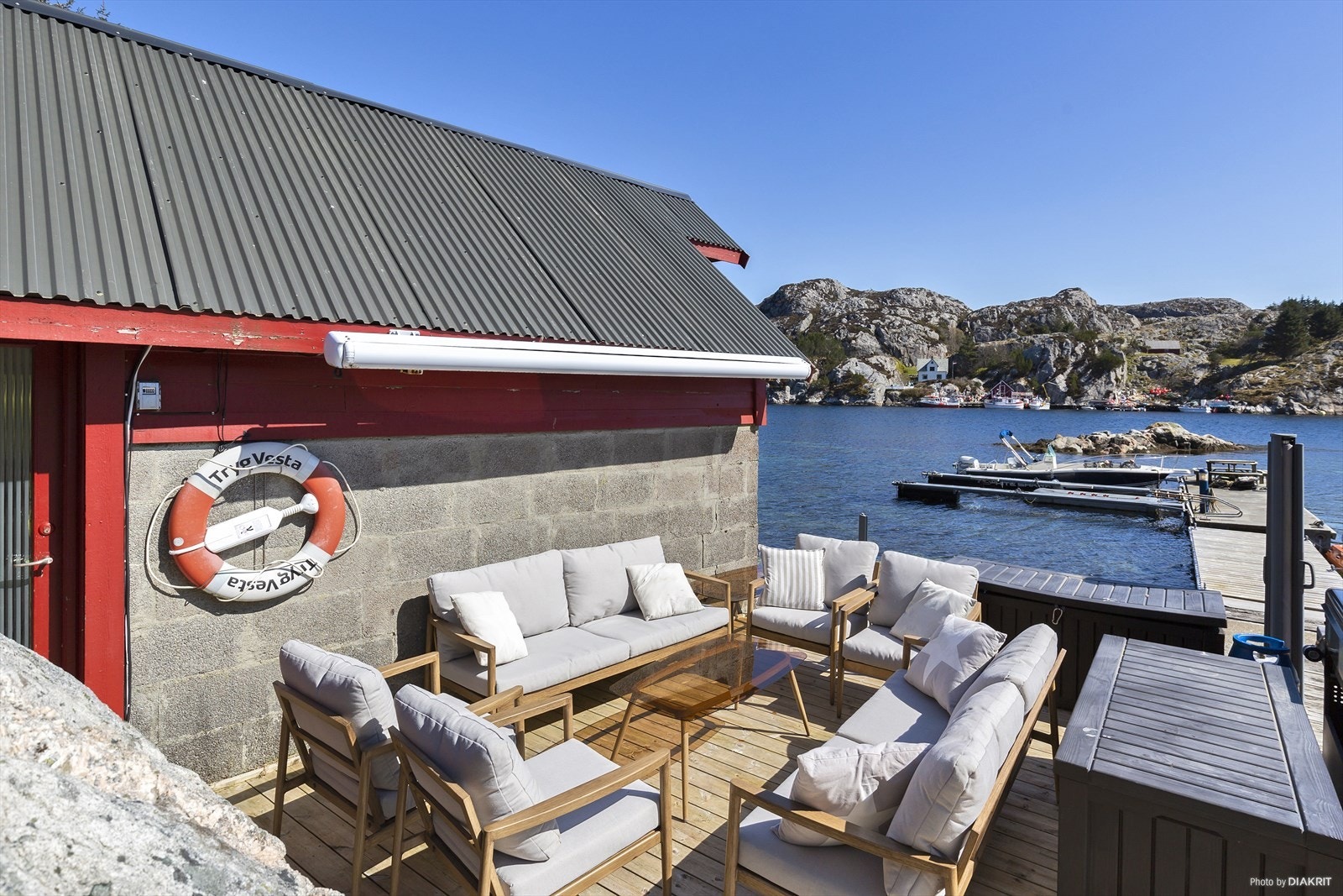 Terrasse mot sør Galleribilde