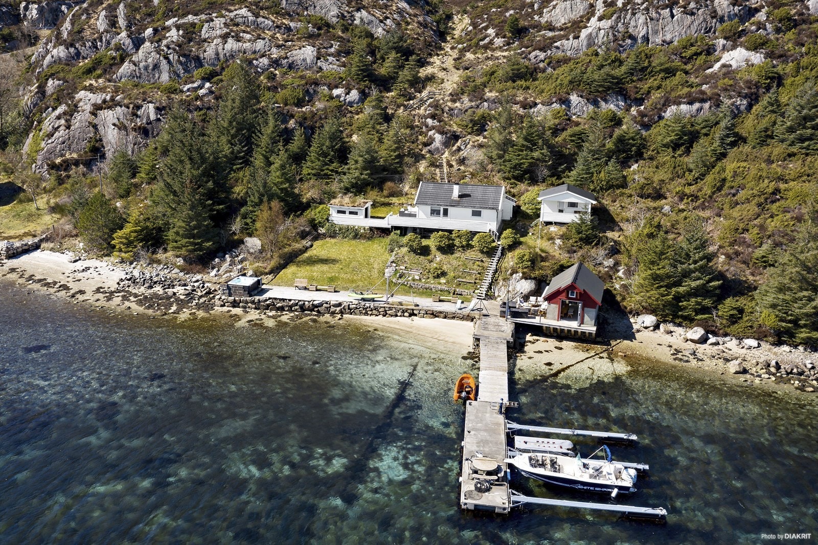 Dronefoto Galleribilde