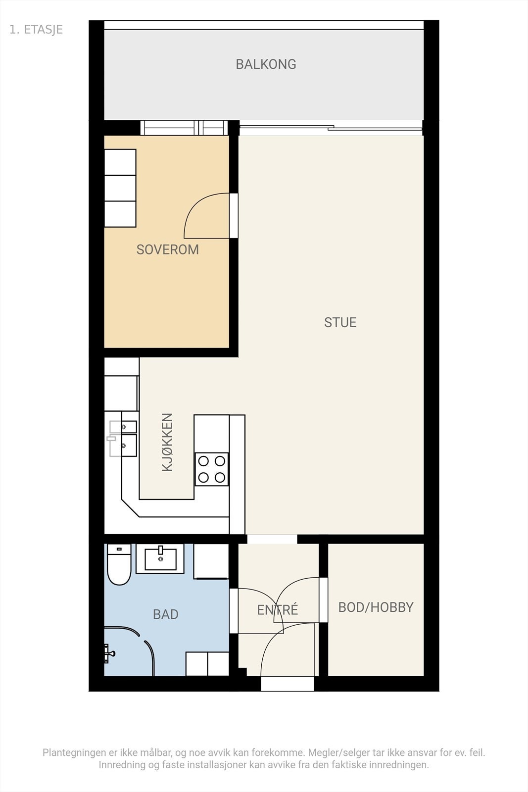 - Plantegning - Galleribilde