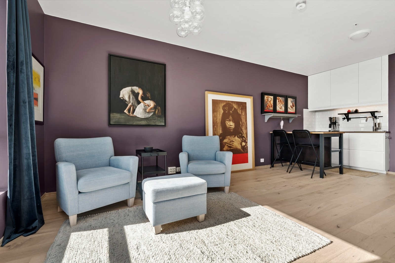 Stue praktikantdel Galleribilde