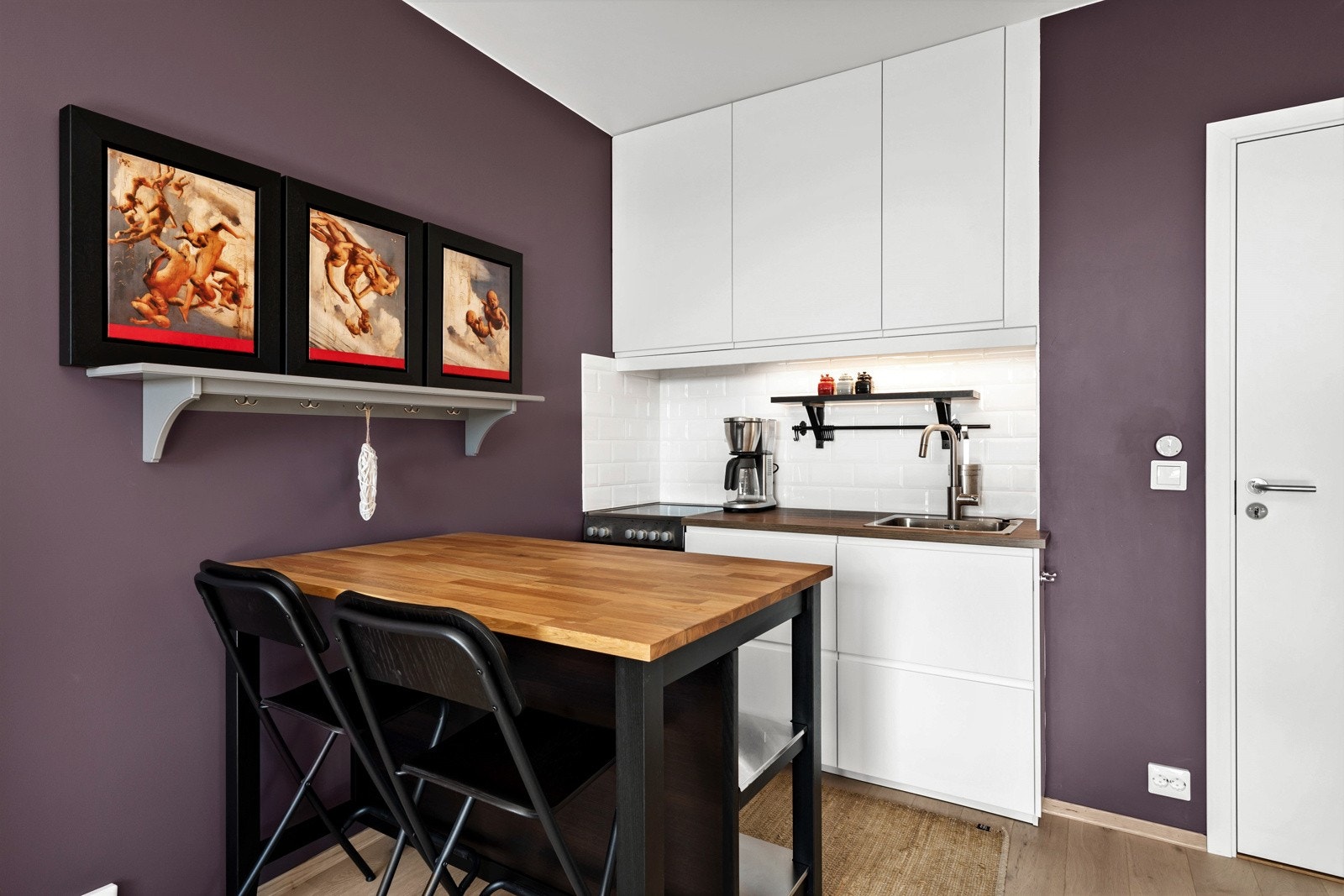 Kjøkkenkrok praktikantdel Galleribilde