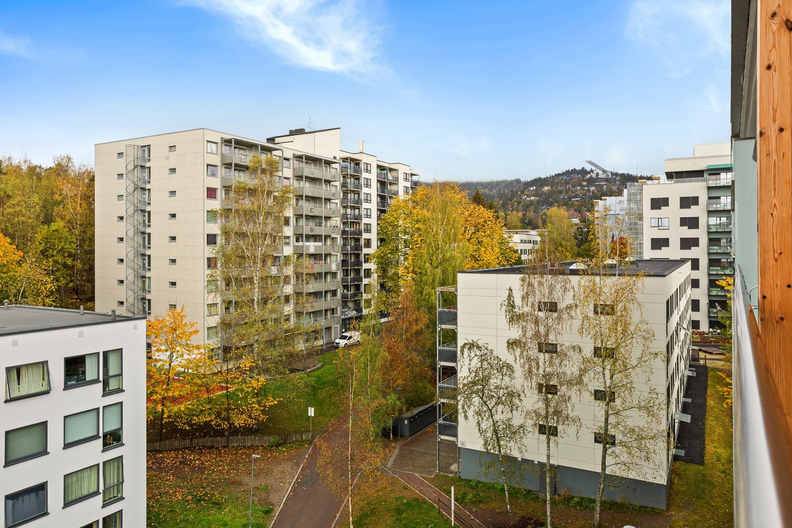 Her bor man høyt og fritt. Galleribilde