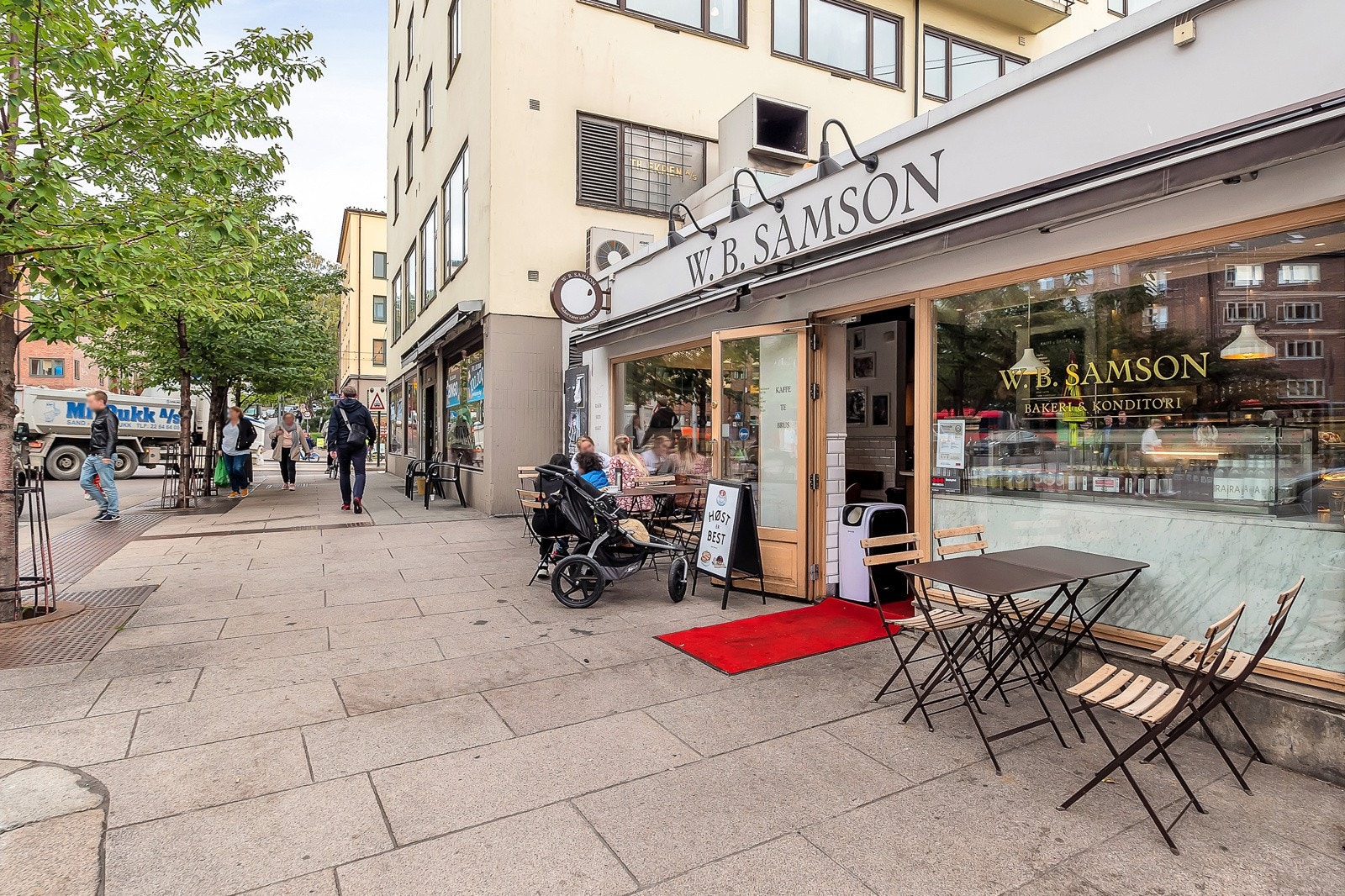 Her bor man midt i smørøyet, rett ved et stort utvalg butikker og kafeer, samt et godt kollektivtilbud og en rekke restauranter på Grünerløkka. Galleribilde