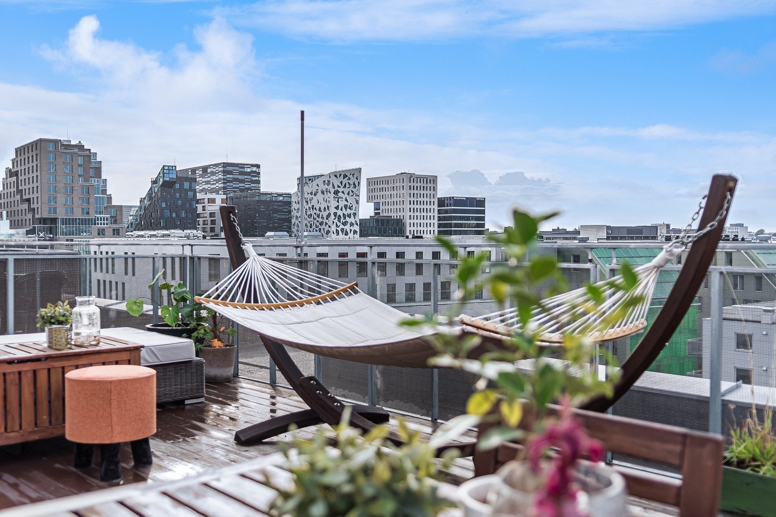 Velkommen opp på den herlige takterrassen! Galleribilde