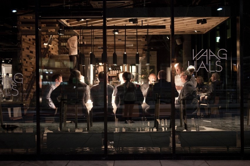 Langs Barcode finner du en rekke velrennomerte restauranter, som f.eks. Vaaghals og Nodee Galleribilde