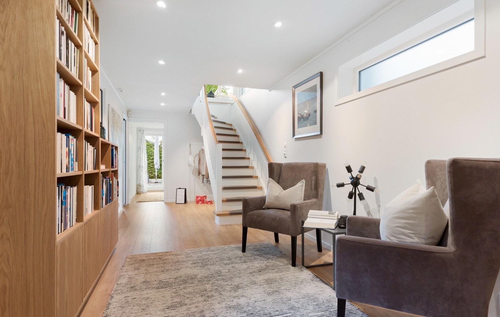 Fra underetasjen Galleribilde