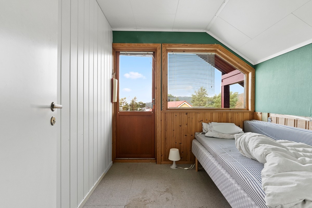 Soverom på loft Galleribilde