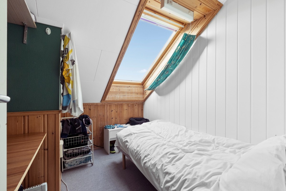 Soverom på loft Galleribilde