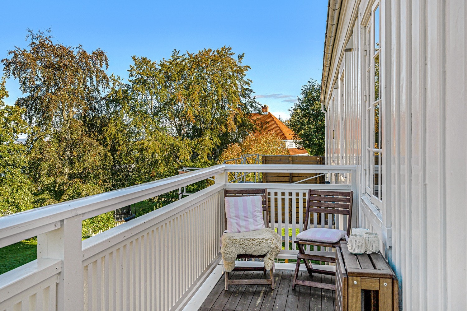 Plass til utemøblement og ev. grill. Galleribilde