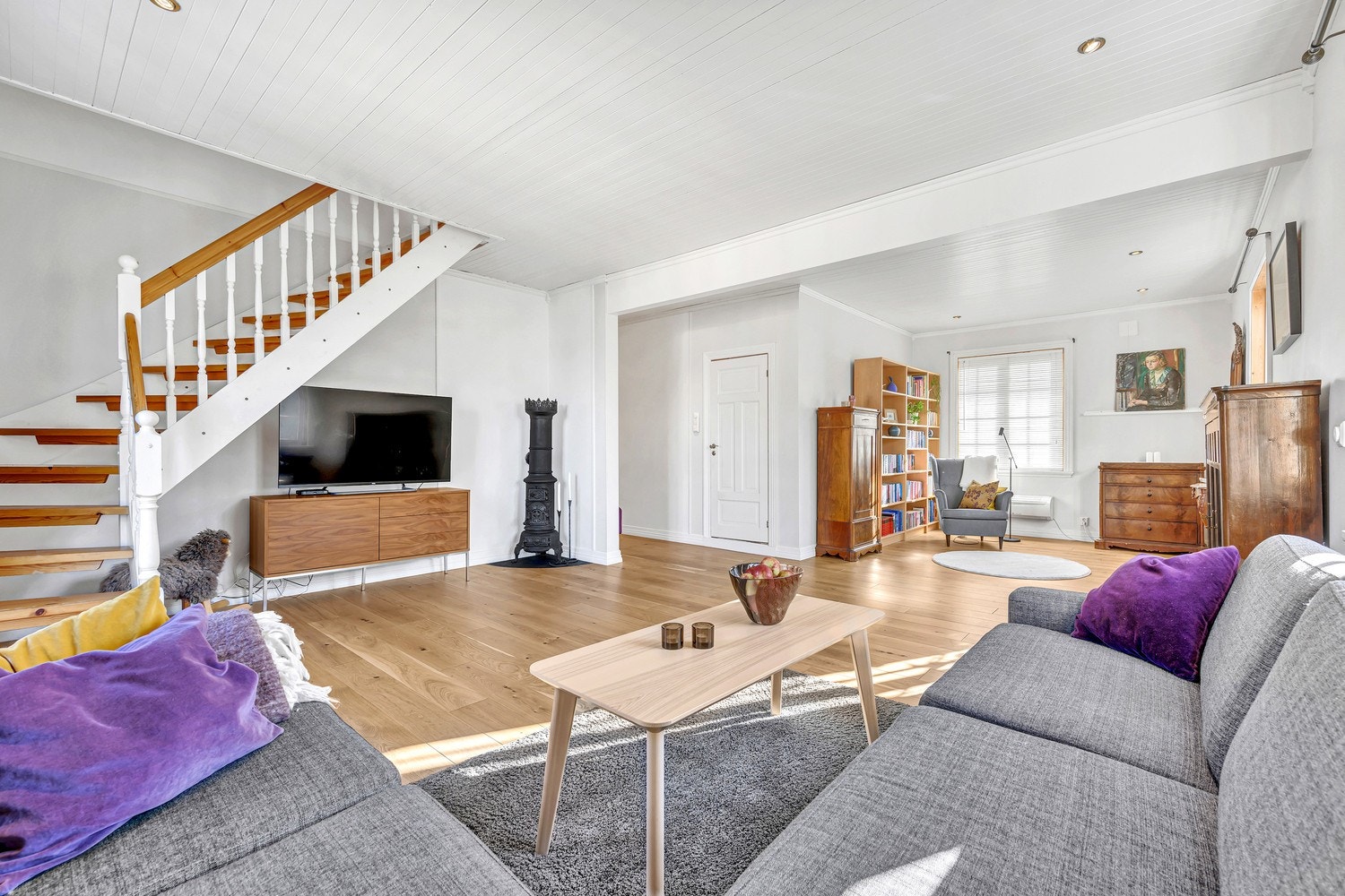 Kabel-TV og fibernett fra Altibox er inkludert i huseierlagets kontingent som betales kvartalsvis. Galleribilde