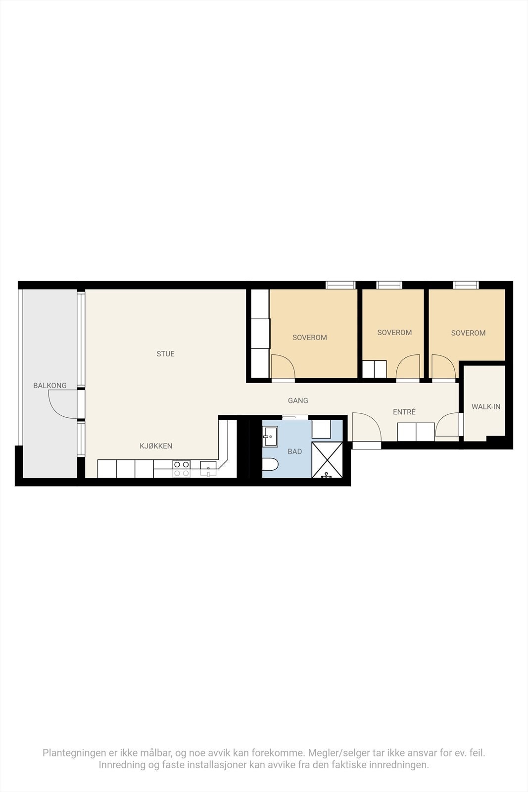 Dagens plantegning Galleribilde