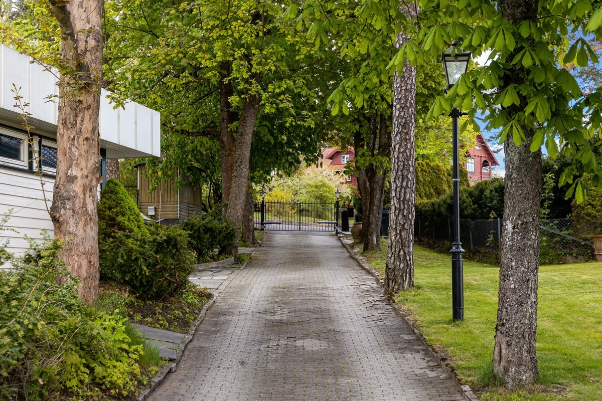 Egen port og allé Galleribilde