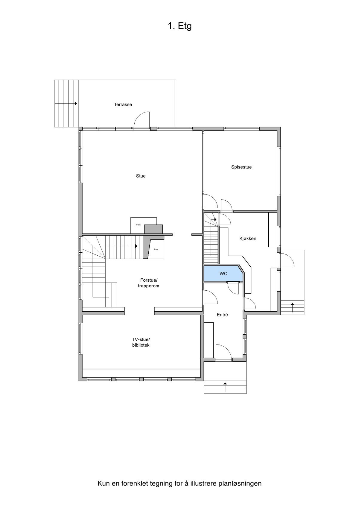 1. Etasje Galleribilde