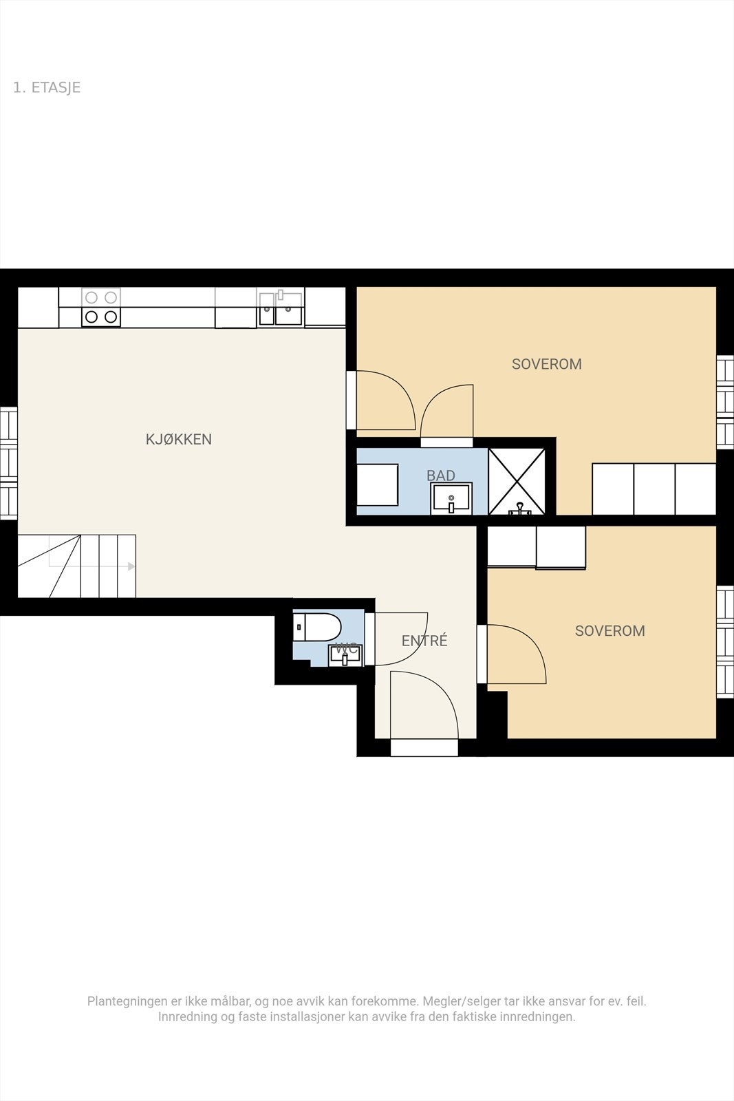 Plantegning 3. etasje. Galleribilde