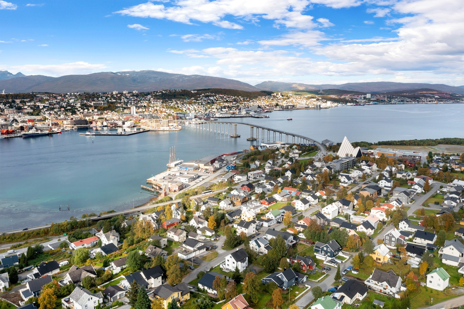 Kort veg over til Tromsøya