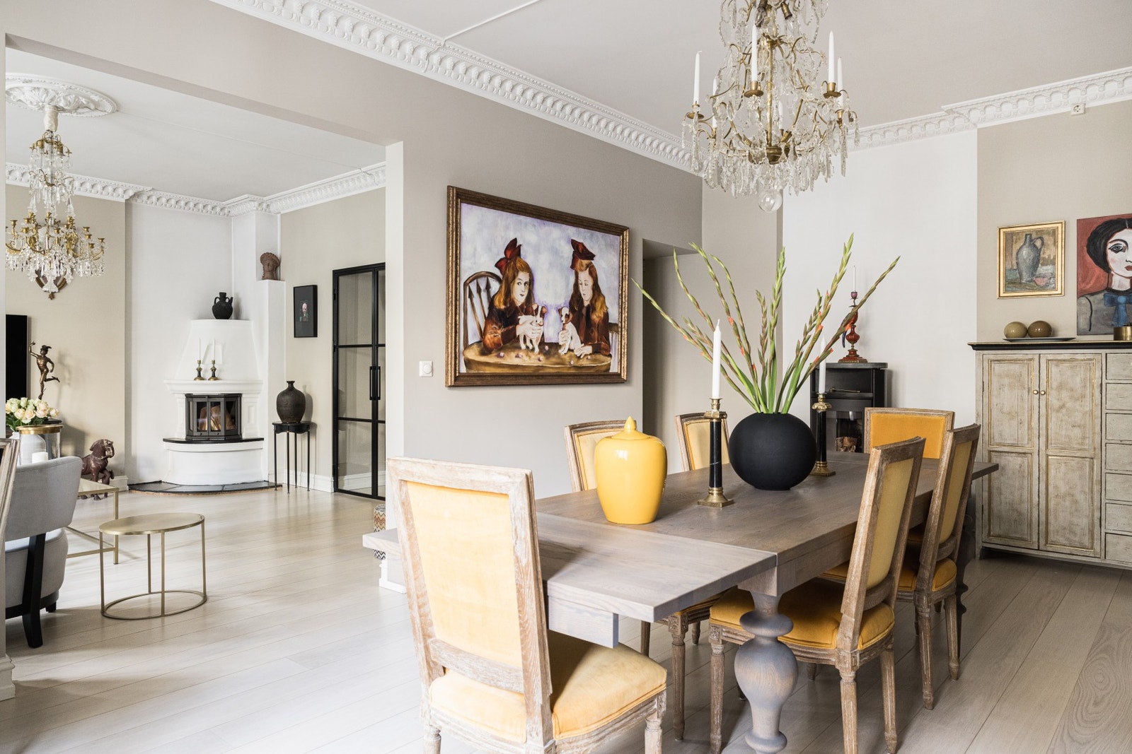 Harmoniske fargevalg. Galleribilde