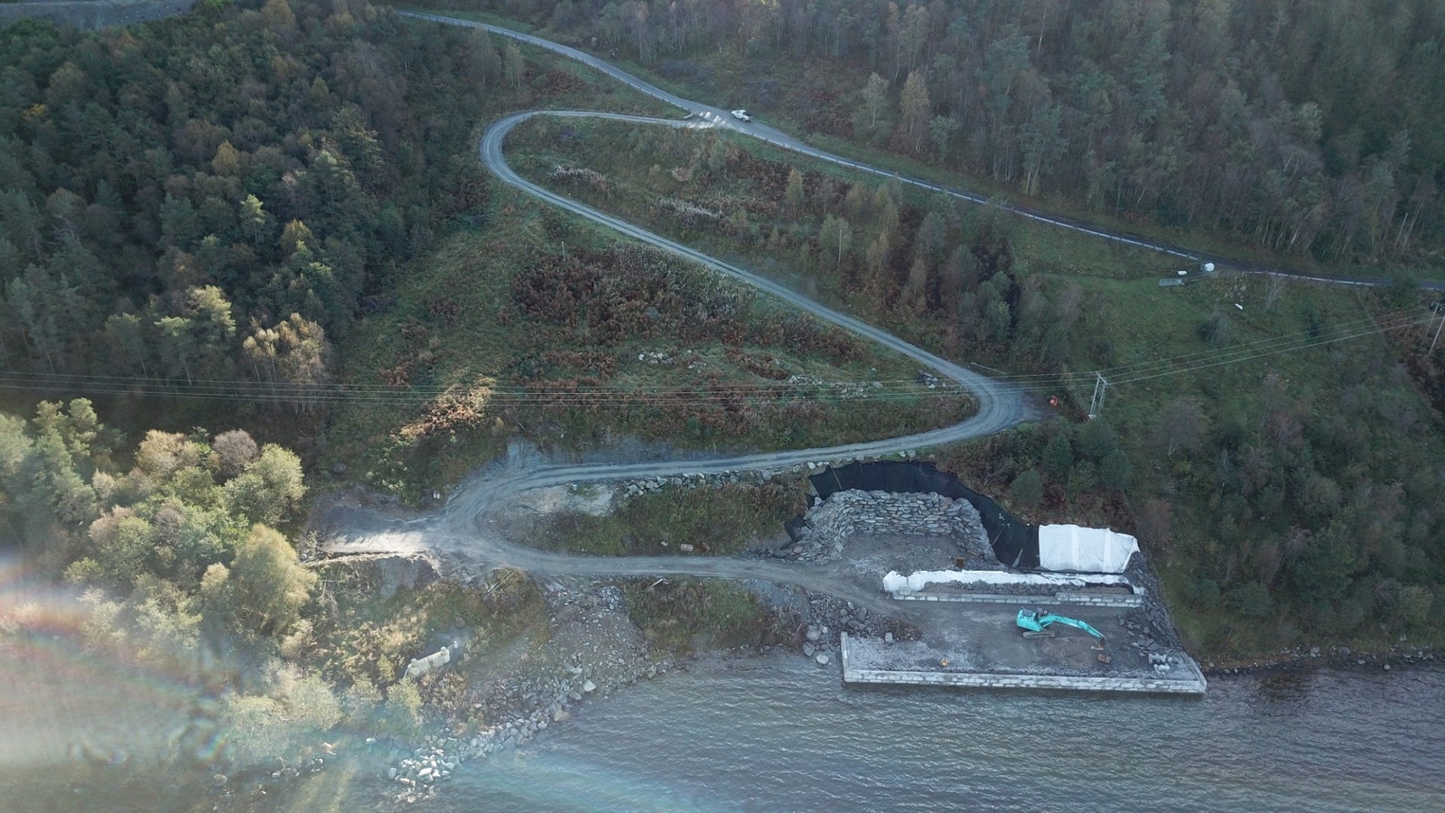 Utbygging for nausttomer er i gang Galleribilde