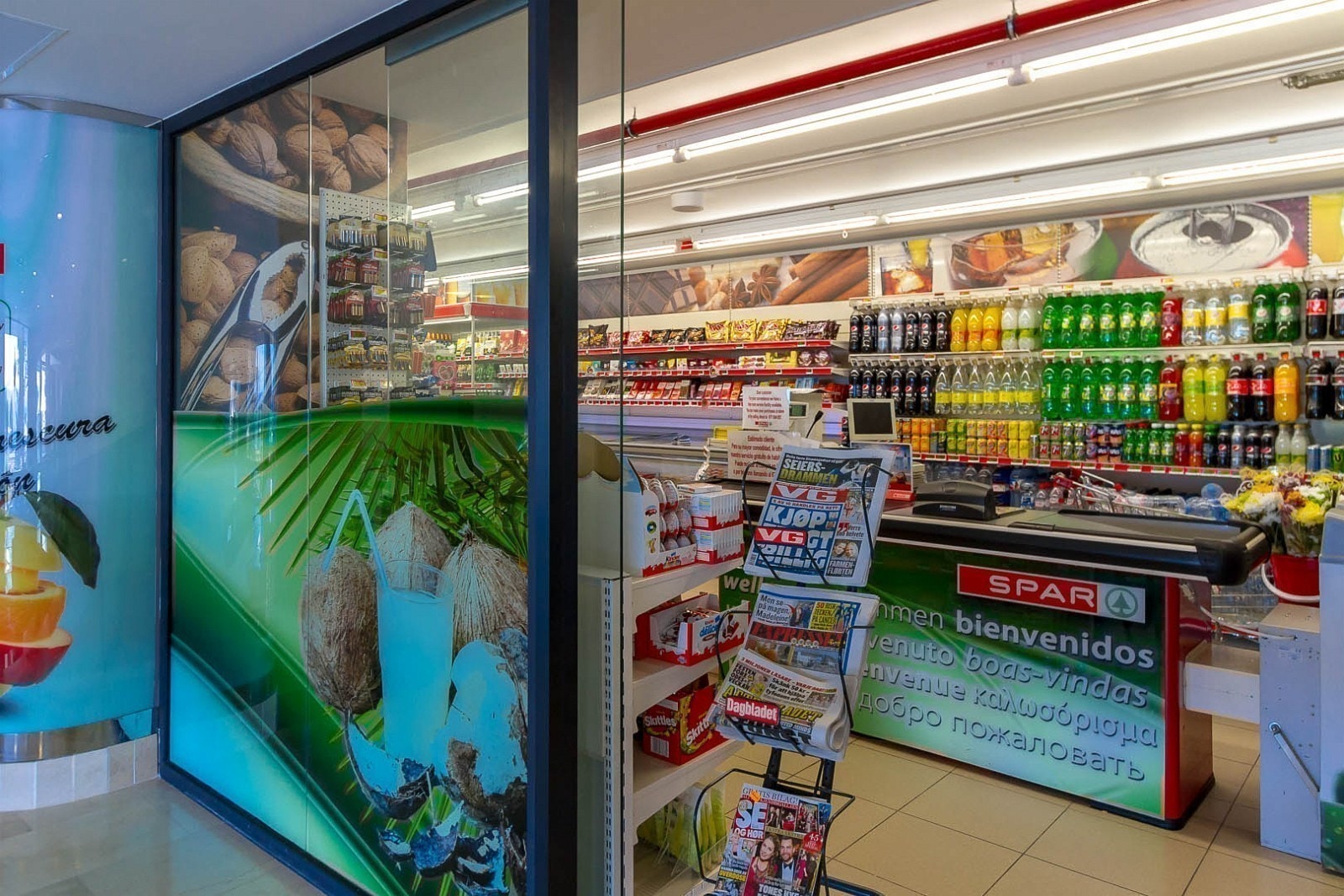 Fellesområder i anlegget Galleribilde