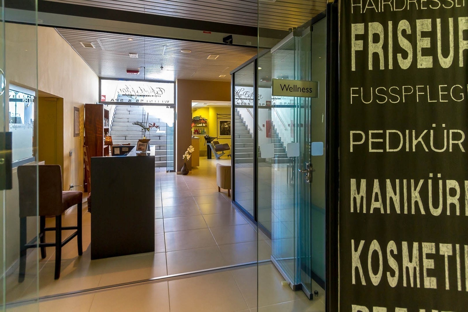 Fellesområder i anlegget Galleribilde