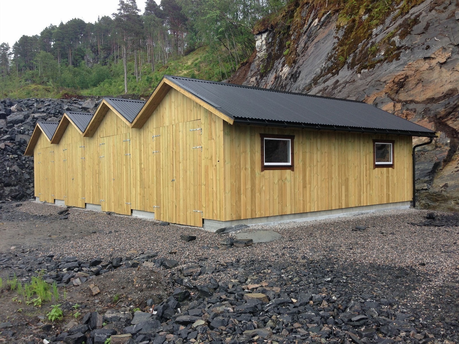 Mulighet for kjøp av naust. Foto: Grunneier. Galleribilde