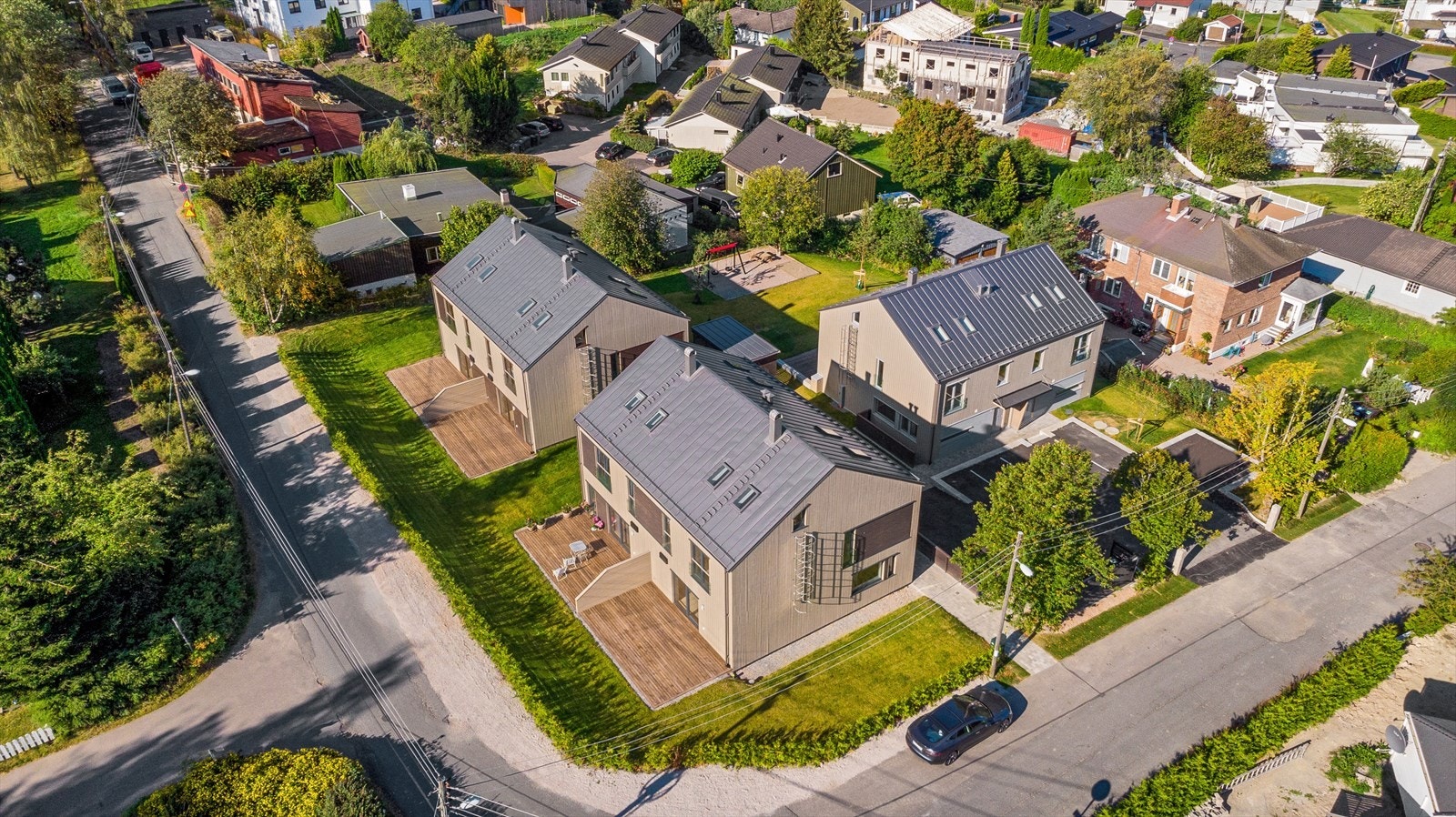 Furuset Allé fasadebilde. Galleribilde