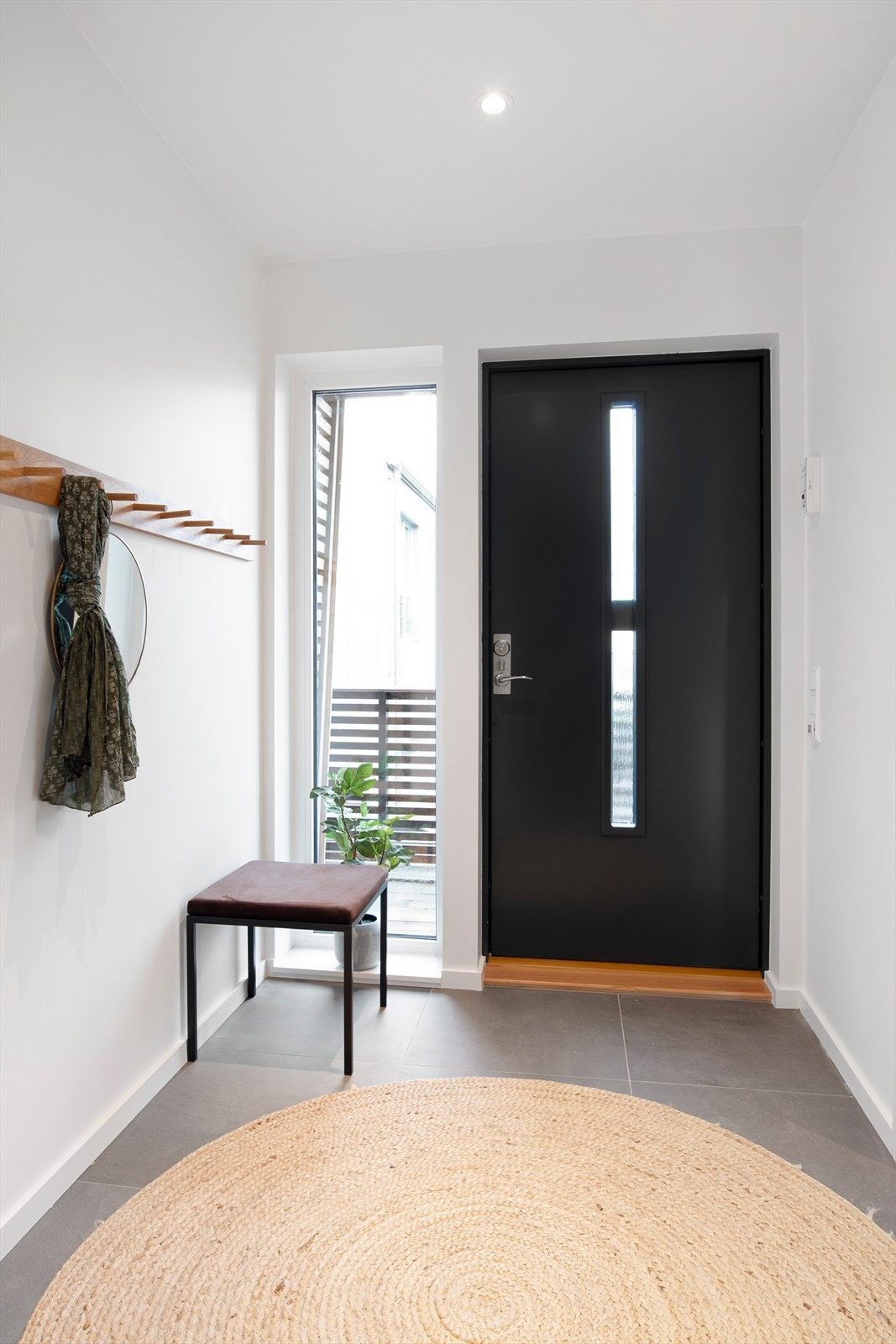 Entré. Bildet er tatt av hus nr. 39 (noe avvik på planløsning kan forekomme). Galleribilde