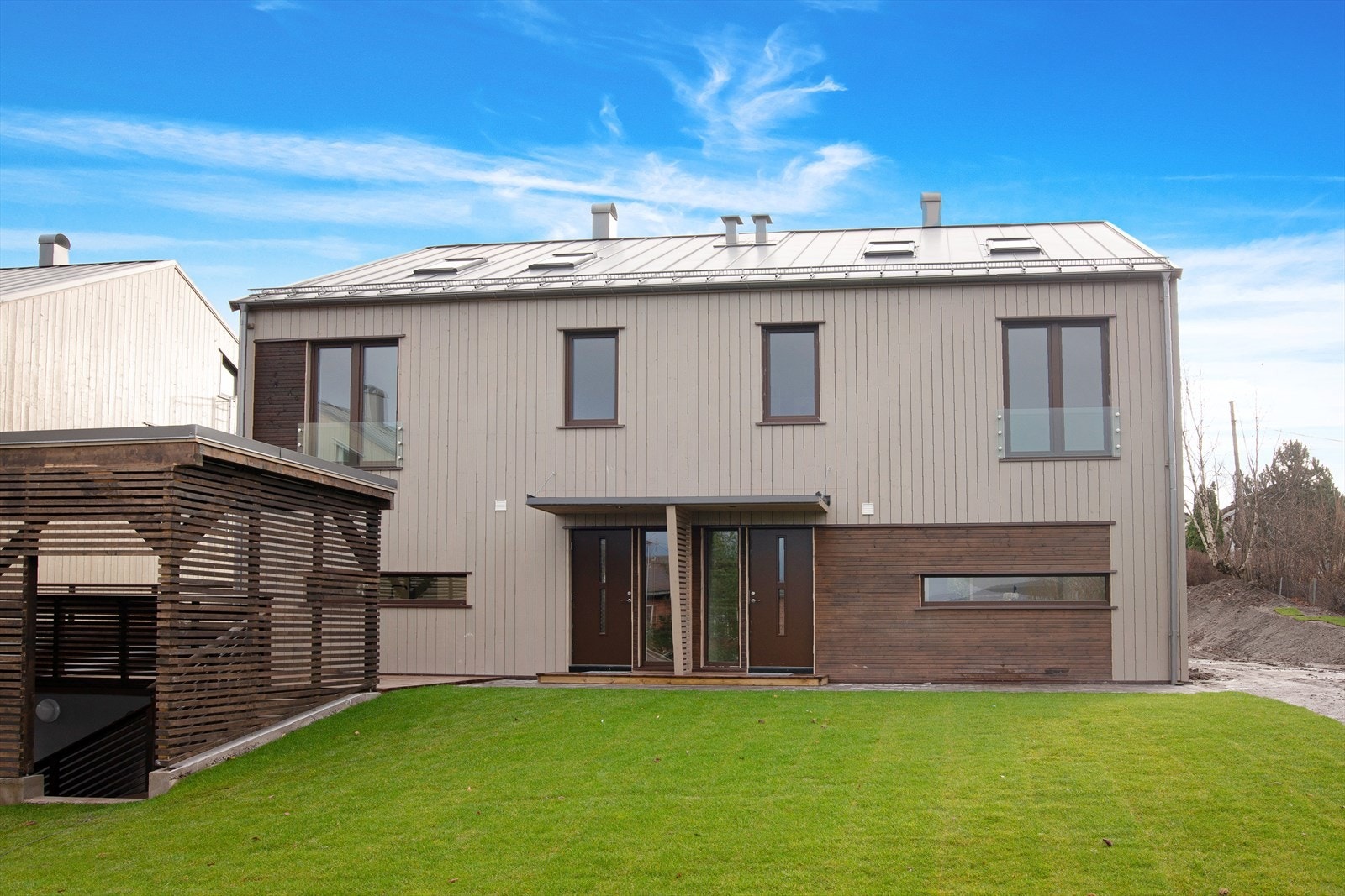 Fasade Furuset Allé 35. Galleribilde