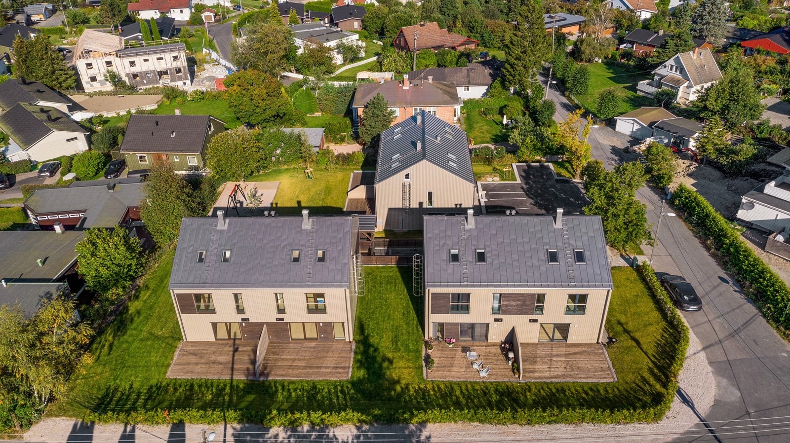 Furuset Allé fasadebilde. Galleribilde